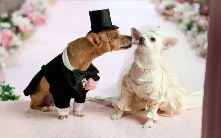 Servicios de atención para perros en bodas con perros